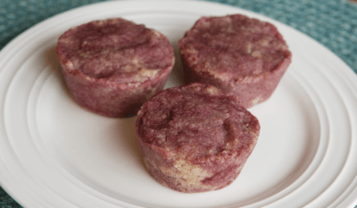 Berry Muffins for dysphagia diets