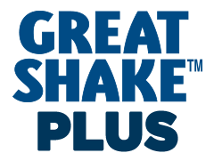 Great Shake&trade; Plus Logo