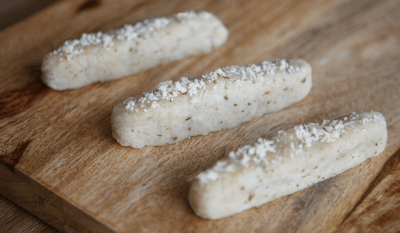 Parmesan breadsticks for dysphagia diets